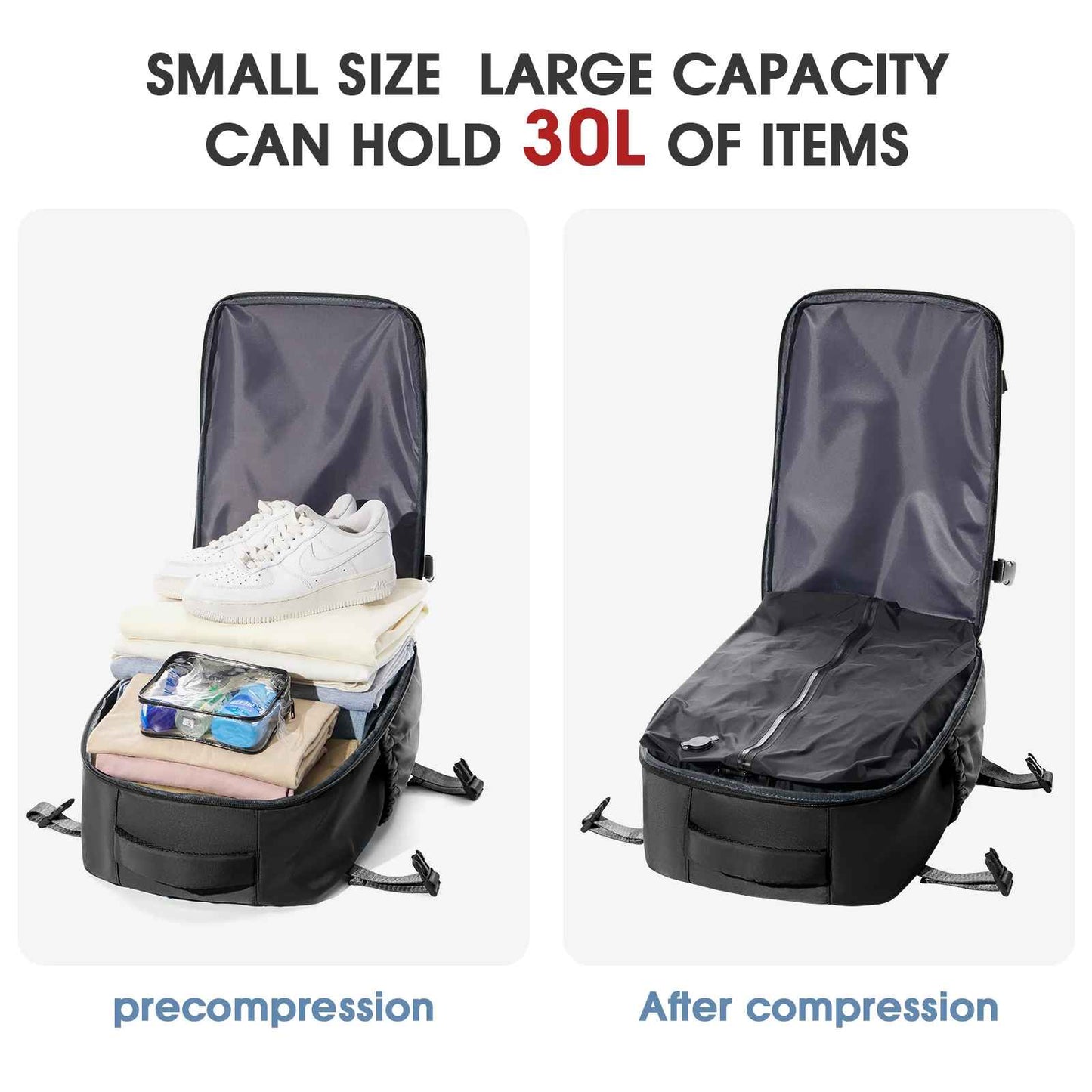 Vacuum Compression Backpack