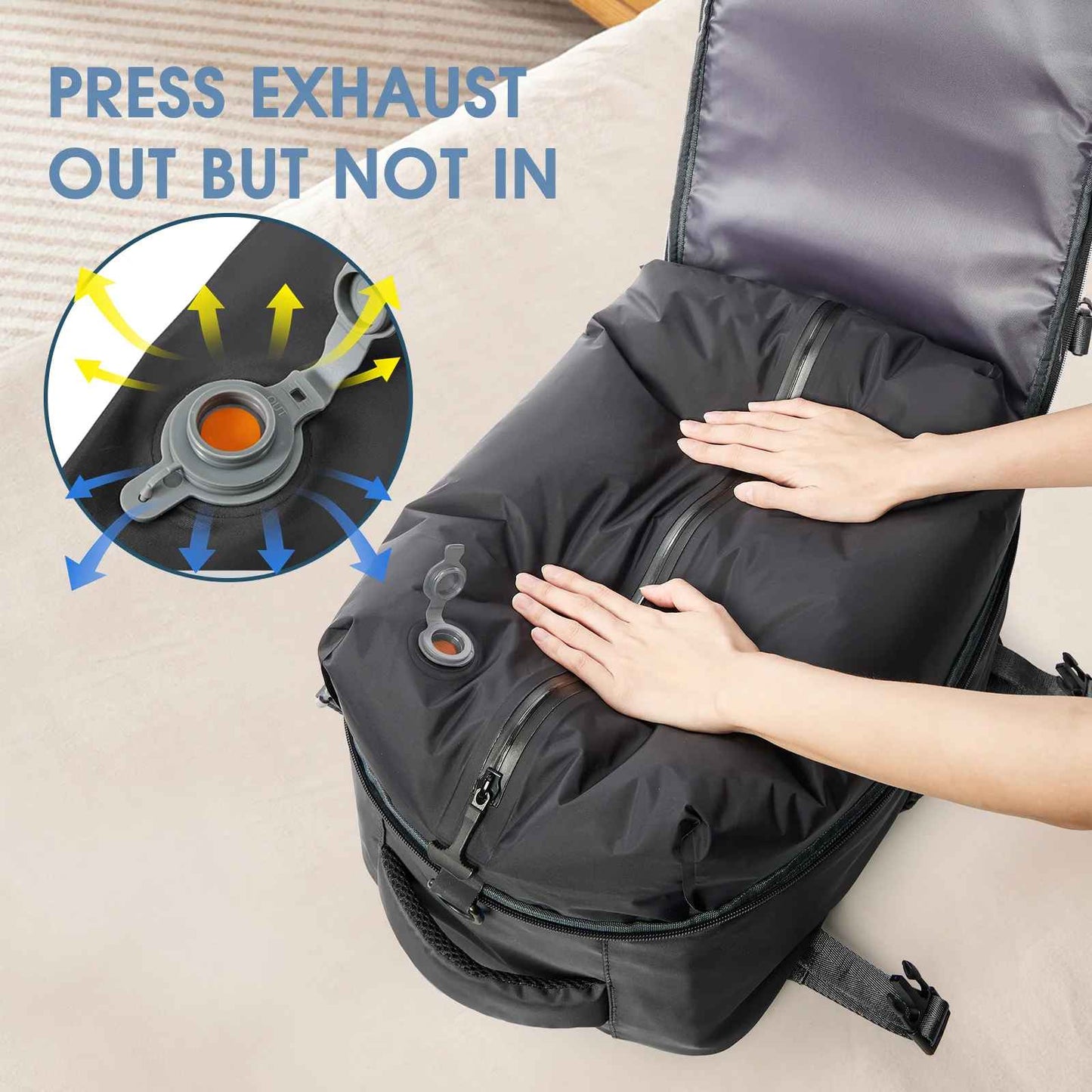 Vacuum Compression Backpack