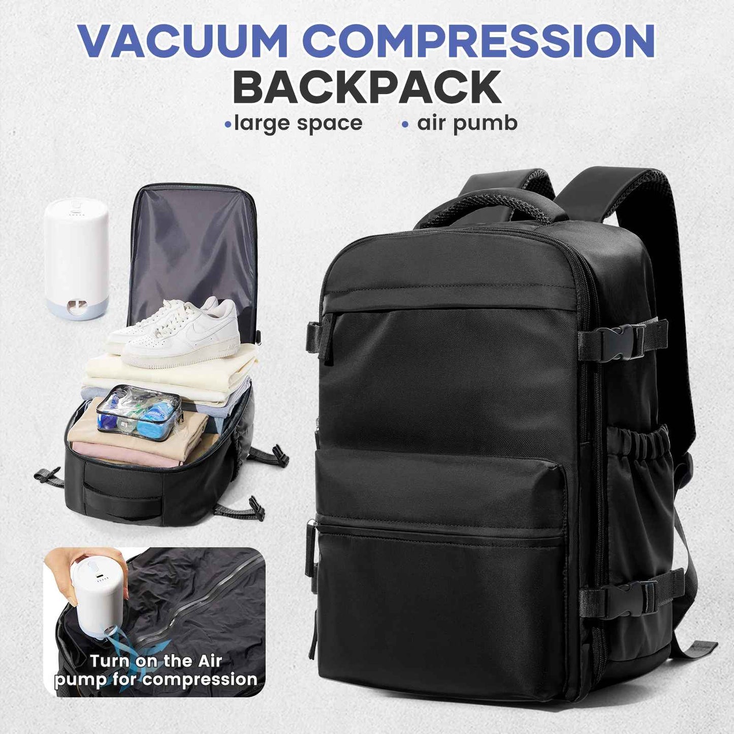 Vacuum Compression Backpack
